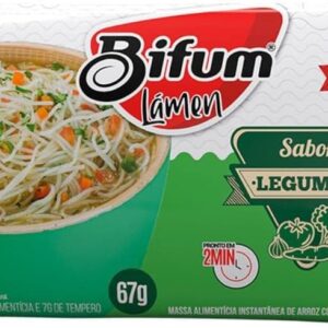 Macarrão Arroz Bifum Lámen Sem Glúten Vegano Legumes 67g