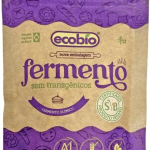 ECOBIO - Fermento Não Transgênico Para Bolos E Tortas Ecobio
